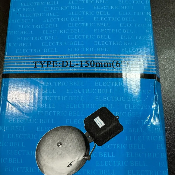 Electric Bell - Silver - Type DL-150mm (6 inches) - Picture 3 of 4